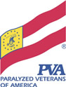 A logo of the Paralyzed Veterans of America.